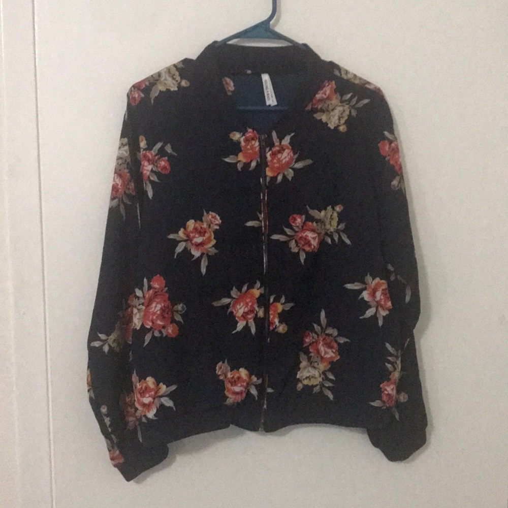 Flower Blue Jacket